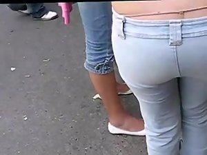 Cute girl got the tiniest thong ever Picture 7