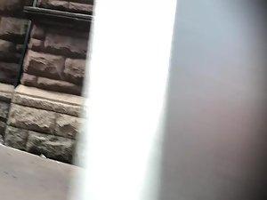 Exotic girl with wide hips and ass in leggings Picture 4