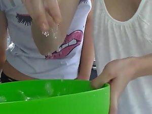 Ice bucket challenge with nice boobs Picture 6