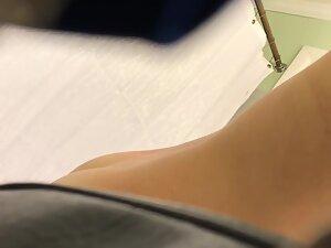 Petite girl caught nude in shower by hidden camera Picture 6