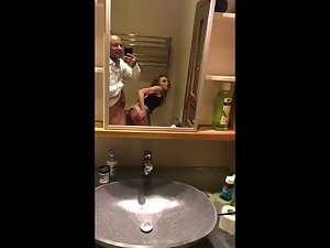 Unexpected anal sex in the bathroom Picture 4