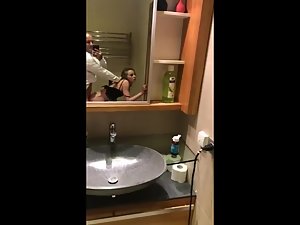 Unexpected anal sex in the bathroom Picture 7