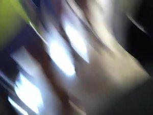 Teens get peeped under the table Picture 7