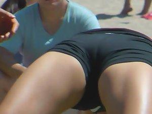 Cameltoe of a hot yoga girl Picture 6