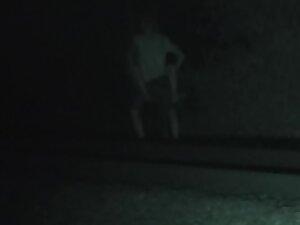 Voyeur caught lots of hard fucking in the night Picture 3