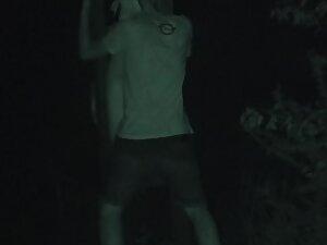 Voyeur caught lots of hard fucking in the night Picture 6