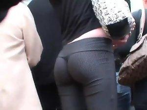Unbelievable firm ass in tight pants Picture 4