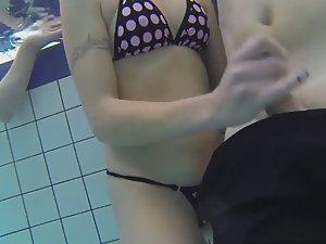 Perversion inside public swimming pool Picture 6