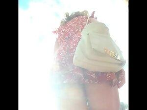 Upskirt and up shorts of two hot friends Picture 7