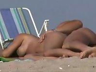 Horny nudist couple playing around Picture 4