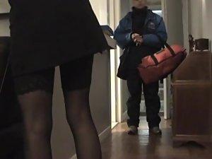 Fuckable woman teases the delivery man Picture 8