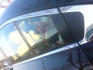 Blowjob in a parked car got spotted Picture 7