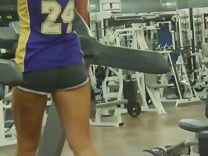 Sexy fitness chicks spied in the gym Picture 6
