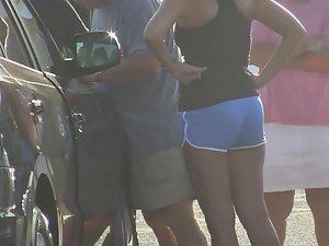 Car accident and a cameltoe Picture 5