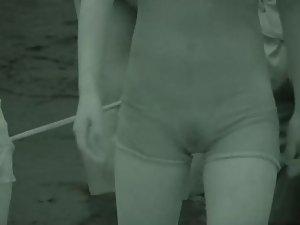 Wet underwear became transparent Picture 4