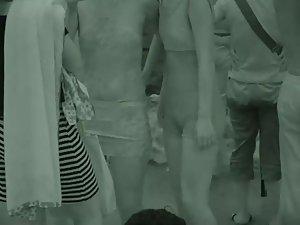 Wet underwear became transparent Picture 5