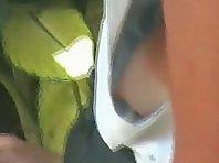 Sexy tan lines on a sideboob view