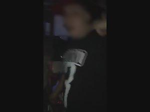 Hot naked pussy in upskirt from nightclub Picture 6