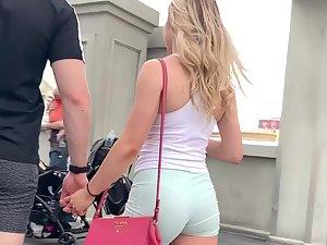 Shorty got such tight shorts that everything is visible Picture 8