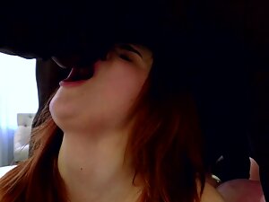 Redhead's priceless reaction on big black cock Picture 5