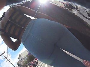 Skinny black girl got a phat ass Picture 3