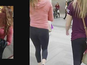 Hot ass and thong of fit muscular girl Picture 4
