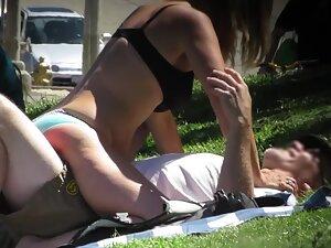 Voyeur spotted dry humping at the park Picture 1