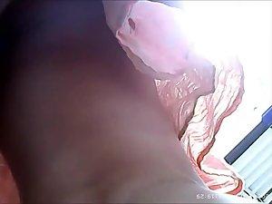 Charming rear end under a skirt Picture 6