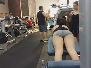 Gym workout of a real voyeur Picture 8