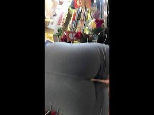 Tight but very flat kind of ass in shorts Picture 3