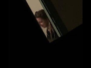Voyeur caught a blowjob fail through the window Picture 1