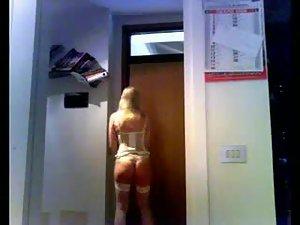 Erotic lingerie ready for the delivery man Picture 3