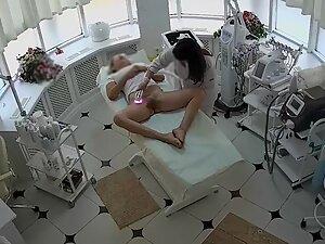 Hairless asshole and pussy of a fancy milf Picture 3