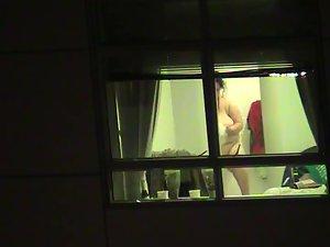 Sneaky view of my chubby neighbor Picture 4