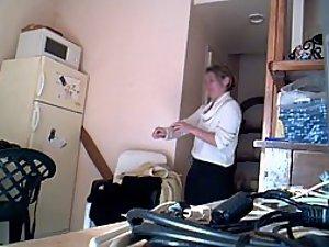 Attractive milf undressing herself Picture 1