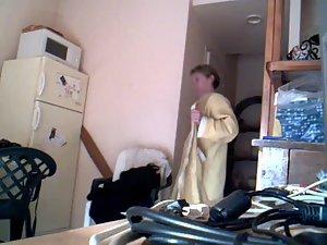 Attractive milf undressing herself Picture 5